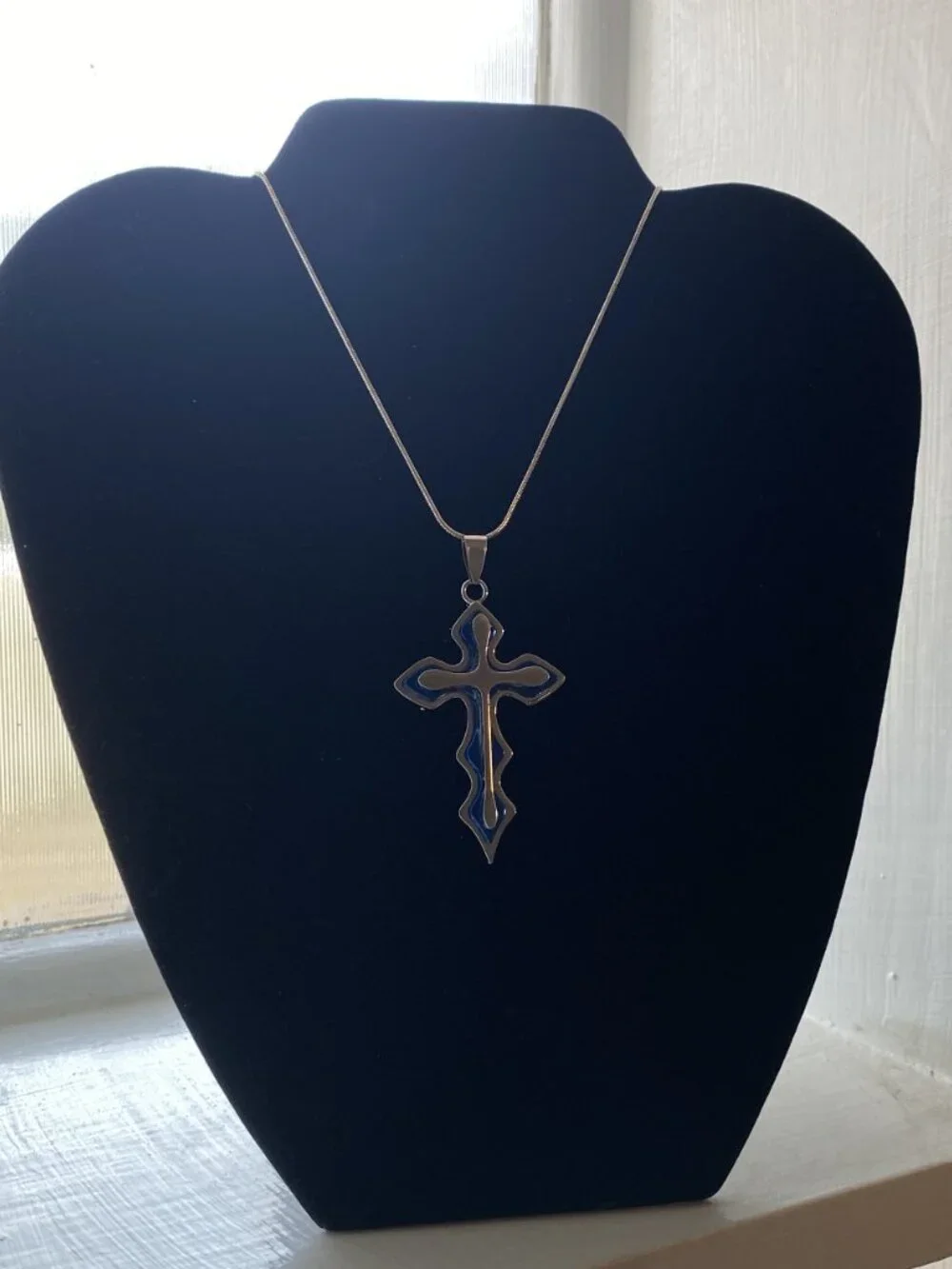 Sterling Silver Cross Necklace